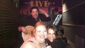 Supporting Brandon's open mic night...by drinking everything in site and yelling his songs louder than he was singing them! #woof