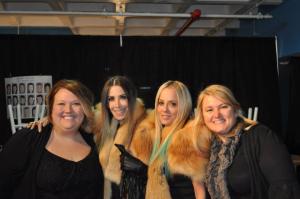 Sara working fashion week for Skaist-Taylor