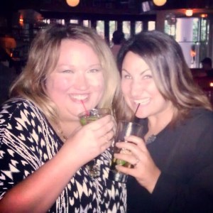 me and sara on our last nyc trip!