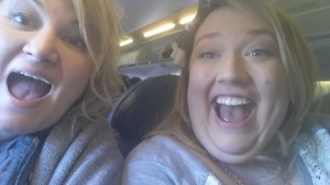 Sara and Joelle having the best time ever in NYC